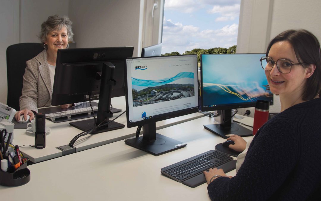 Zwei Mitarbeiterinnen komplementieren das Team der Geschäftsstelle