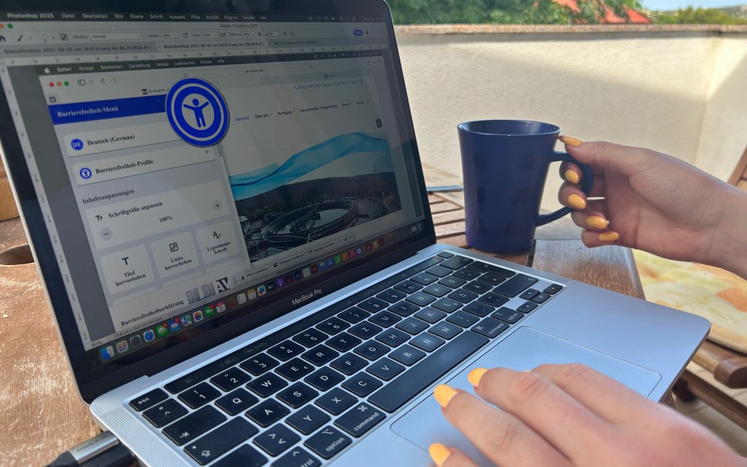 Barrierefreie Homepage